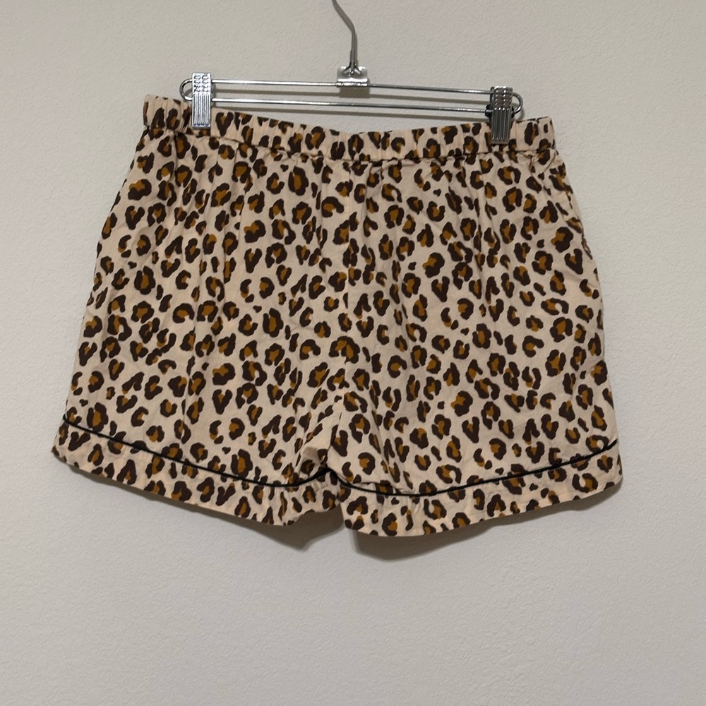 Printfresh Leopard Print Short Sleeve 2pc Pajama … - image 7